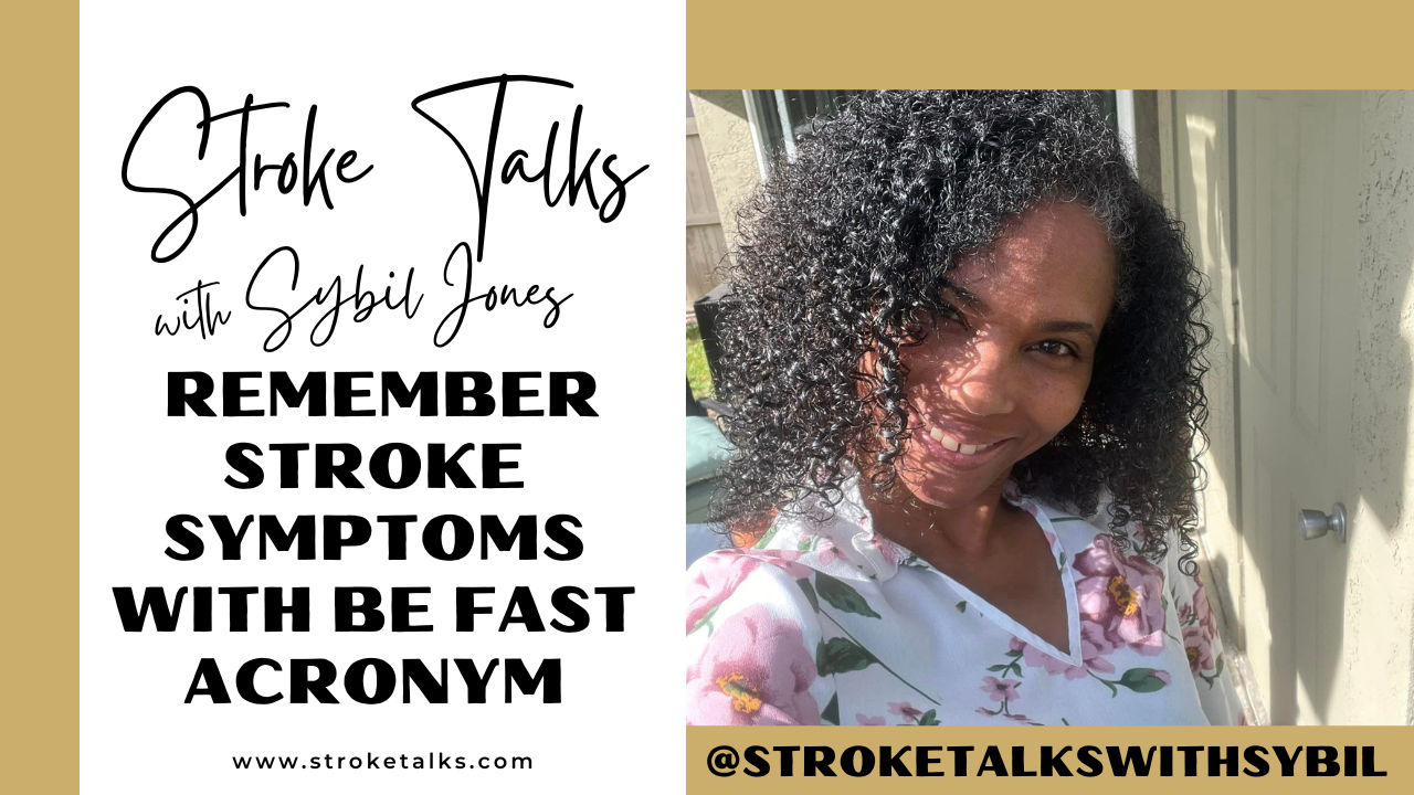 Remember stroke symptoms with BE FAST acronym